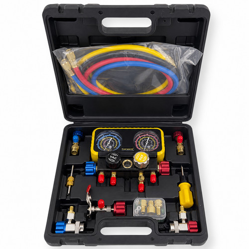 Set manometro collettore vie - set,