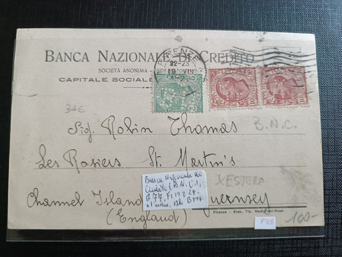 Regno perfin 1927 banca - 1927,
