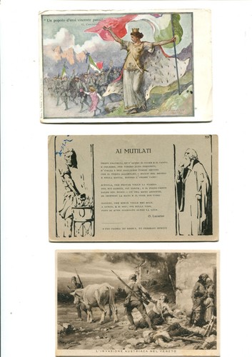 Lotto cartoline 1 - lotto, 1°
