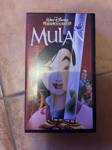 Vhs disney mulan - disney,