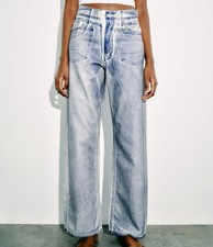 JEANS FOIL blu Zara donna TRF