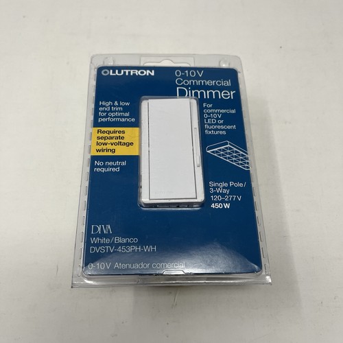 Nuovo lutron dvstv - lutron, dvstv-453ph-wh