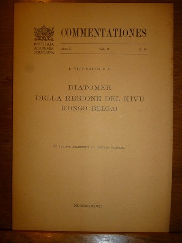Vito zanon diatomee - diatomee, della
