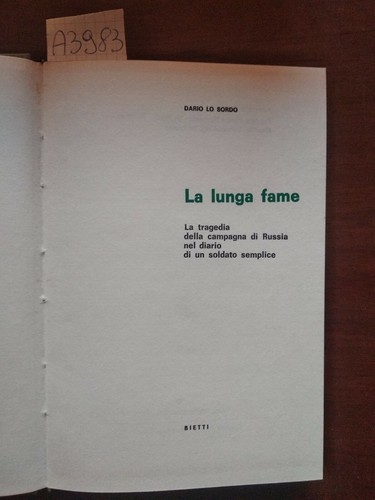 Lunga fame sordo - lunga,