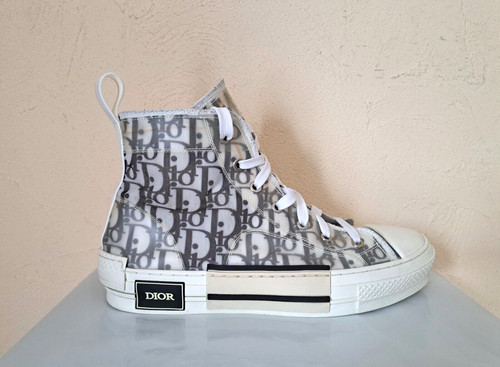 Dior baskets b23 toile - baskets,