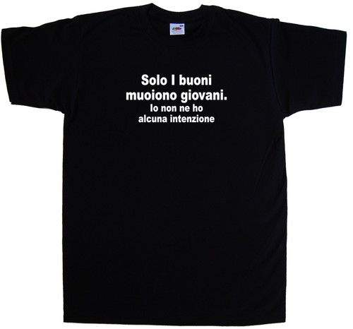 Solo buoni muoiono giovani - i,