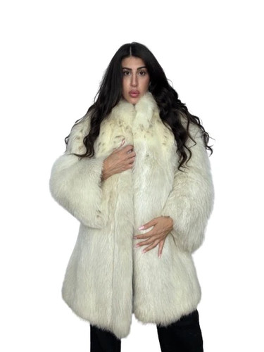 Cappotto vintage pelliccia - cappotto, in