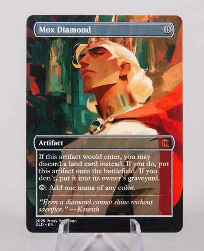 Mox diamond carta artistica - mox,