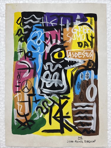 Jean michel basquiat - basquiat, disegno