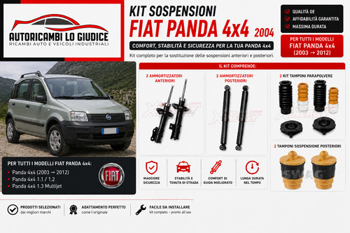 Kit ammortizzatori con - ammortizzatori,