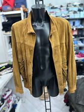 Mabrun Giacca In Pelle  Usato Uomo Man Tg52 Cammello LLV484