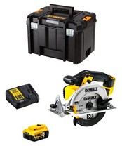 Dewalt sega circolare  dcs391p1 (1 x 5,0 ah + dcb115 + tstak vi) 0659436001268
