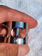 VINTAGE "ZINNER" SILVER LIGATURE Bb CLARINET/ALTO SAXOPHONE/FASCETTA CLARINO/SAX