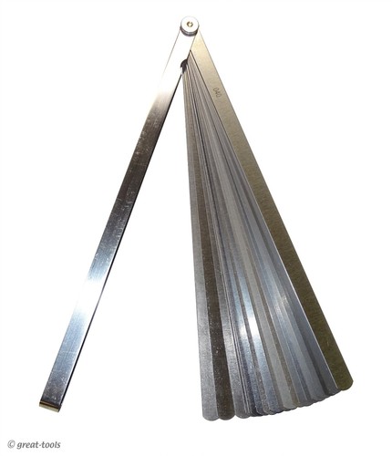 Feeler gauge set 12 - feeler, 12”