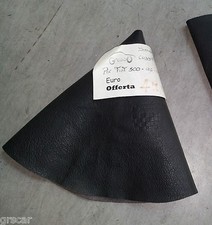 Cuffia Copri Leva Cambio Vera Pelle Fiat Vecchia 500 F L R Old Tuning Nero