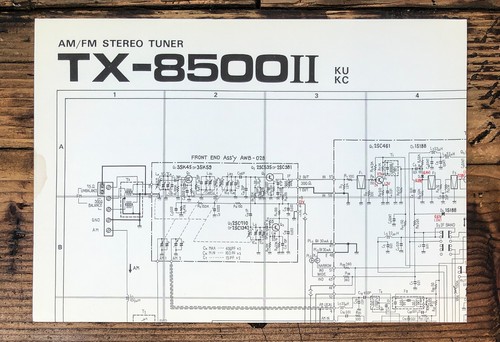 Pioneer 8500 mk2 kc - tx-8500,