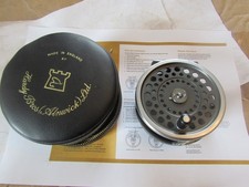 ottimo mulinello da pesca a mosca salmone Hardy alnwick Marquis 1 vintage 3+7/8ths"