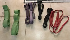 Kit di 6 Fasce Bande Elastiche Fitness di resistenza per palestra 