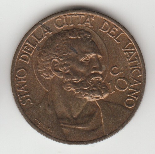 Pio xii vaticano centesimi - xii, 10