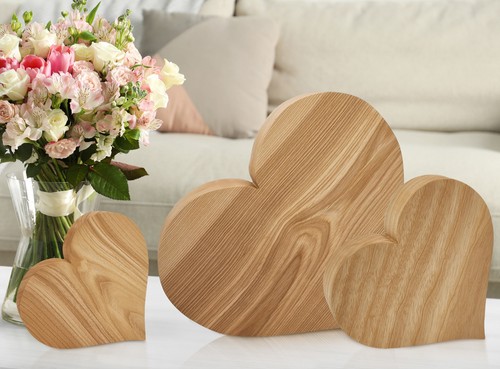 Bellissimo cuore legno di - bellissimo, in