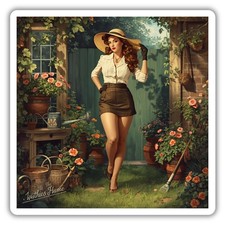 Pin Up Girl Adesivo Vinile