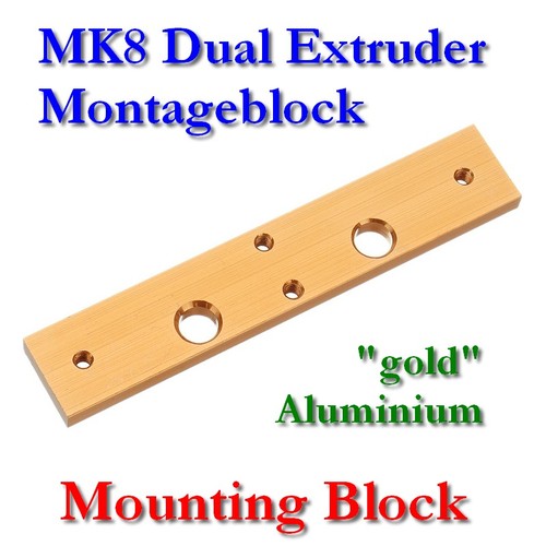Mk8 doppio estrusore hotend - mk8,
