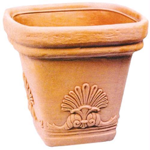 Vaso quadro festonato - vaso, in