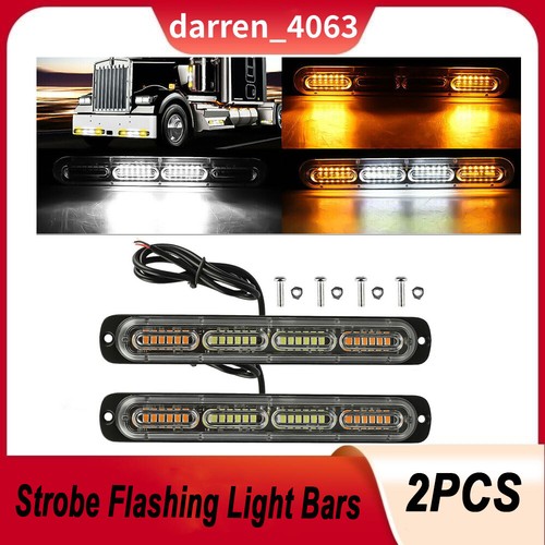 2pcs ambra bianco 24led auto - 2pcs,