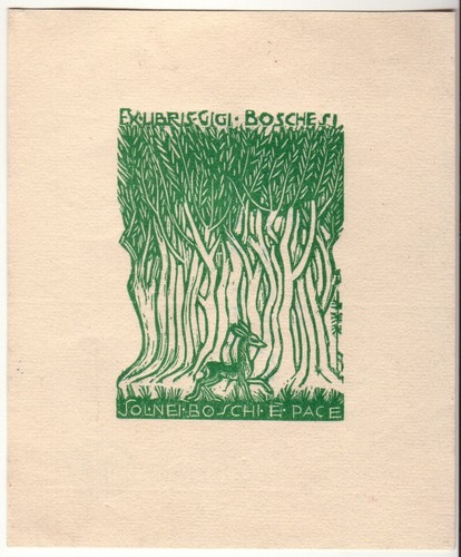 Bruno osimo exlibris für - osimo:,