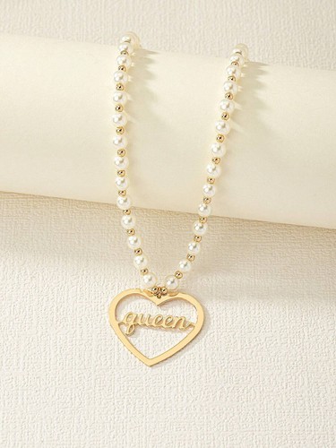 Collana donna lettere - collana, ciondolo