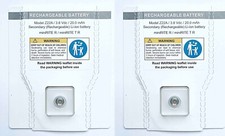 2 Pezzi, Batteria Ricaricabile Z22A per Modelli Oticon miniRITE R