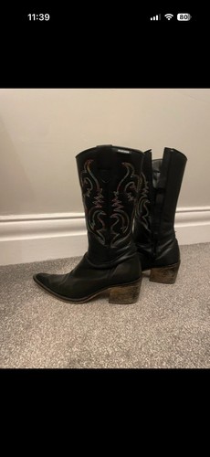 Stivali mustang vintage cowboy - stivali,