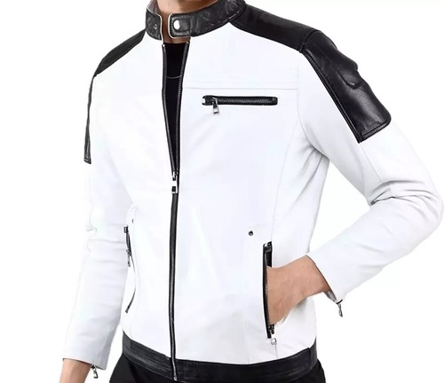 Giacca motociclista uomo - giacca,