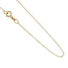 Collana catenina rolo' oro