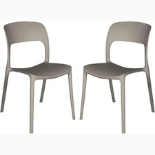 Set 2 Sedie Impilabili da