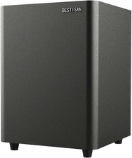 Subwoofer Potenziato, Deep Bass Sub, Down Firing Subs, Facile Configurazione con Home Theater