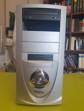 PC fisso computer scheda madre alimentatore lettore Floppy disk CD solo  ricambi