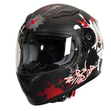 Casco integrale Moto Omologato integrale ORION DARKO MOTOBLOUZ Bambino Nero