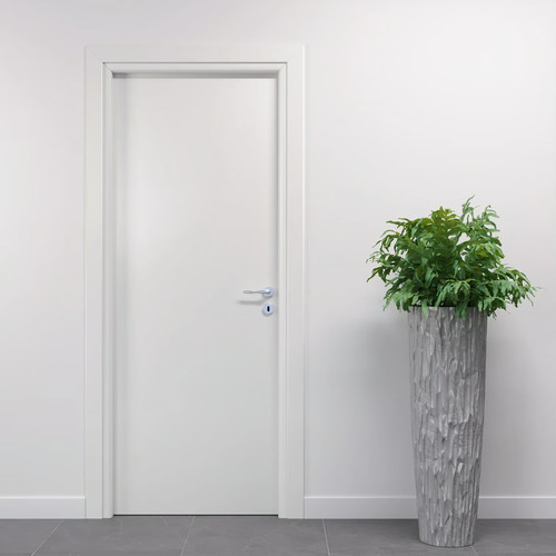 Porta battente laminato bianco - porta,