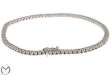 Bracciale tennis Oro bianco 18 kt 750 diamanti 1,25 ct -207/VV-