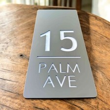 Numeri porta moderni insegne