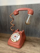 telefono lampada retró