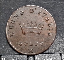NAPOLEONE I  1 SOLDO 1807 MI