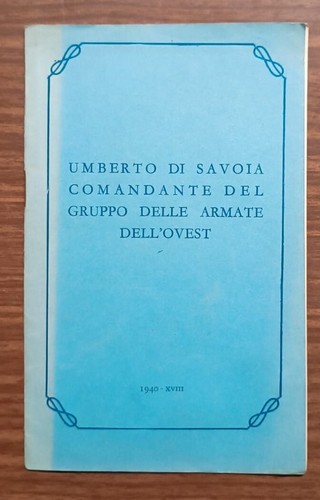 Umberto savoia comandante - umberto,