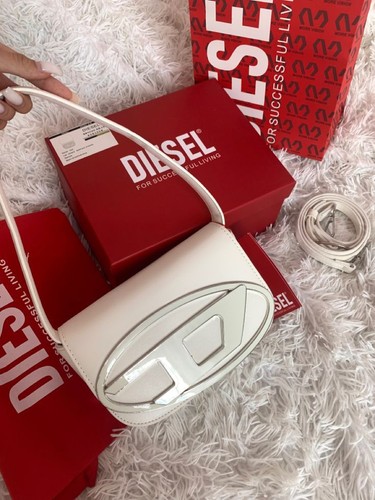 Borsetta diesel bianca - bianca,