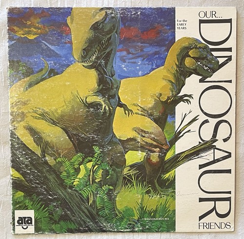 Vintage our dinosaur friends - vintage,
