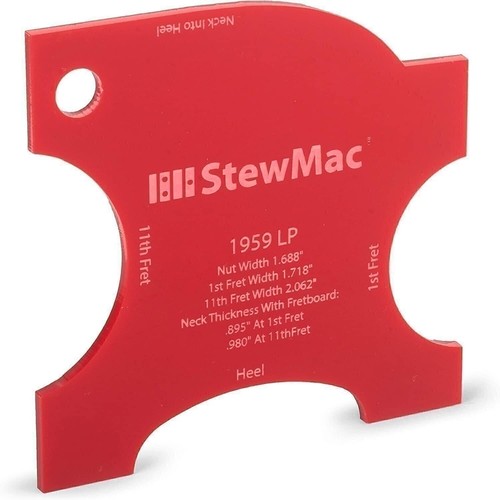 Stewmac neck shaping templates - stewmac,