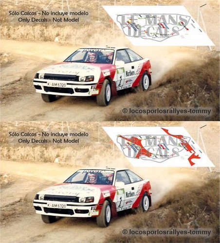 Decalcomanie toyota celica - toyota,