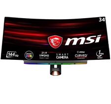 monitor gaming msi Optix MPG341CQR 34” schermo curvo