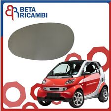 Vetro Specchietto Per Smart 450 1998 Al 2006 Piastra Specchio Sinistro Sx